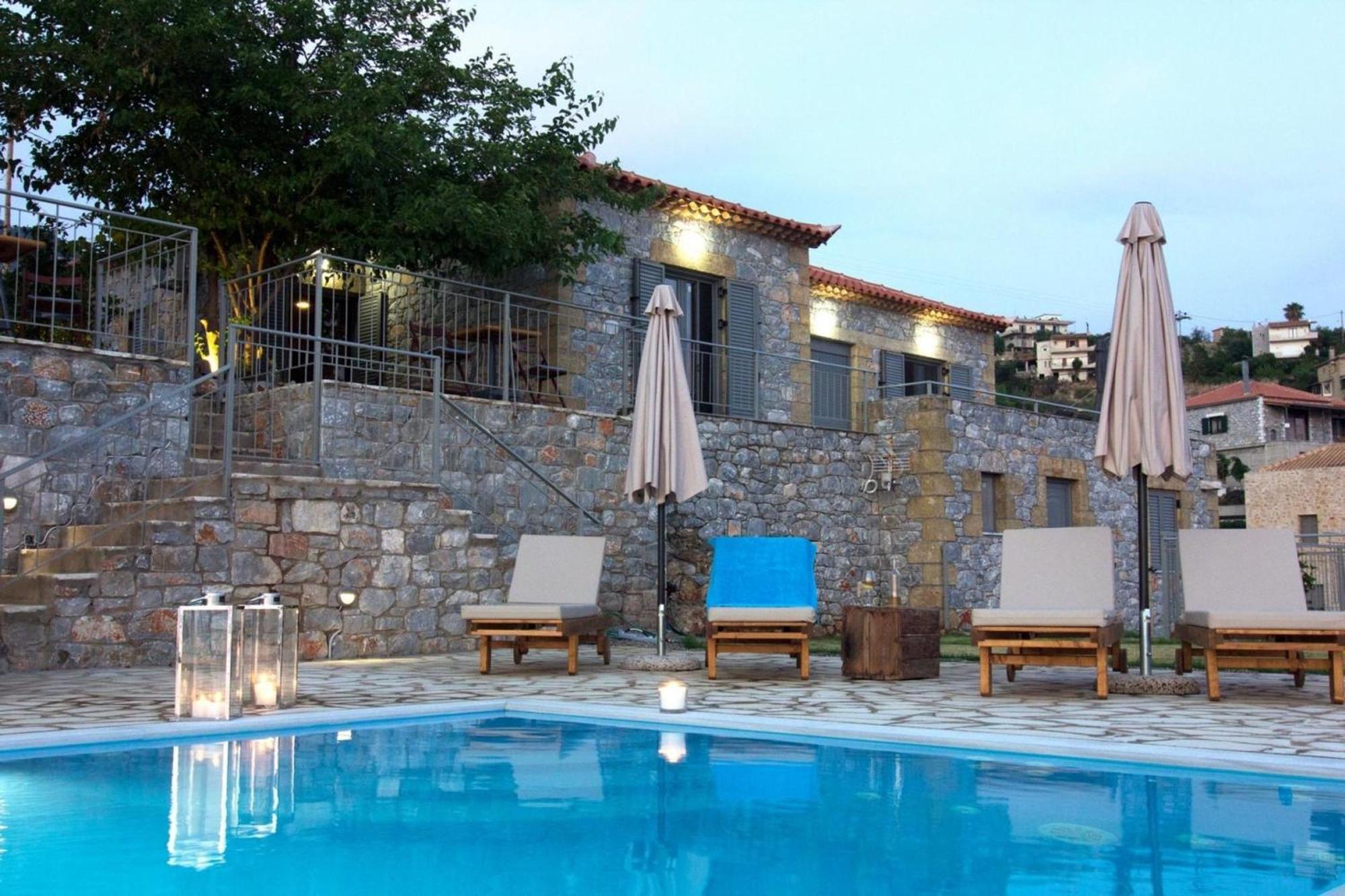 Elsa Villa By Elrin Villas Mani Neokhorion  Exterior photo